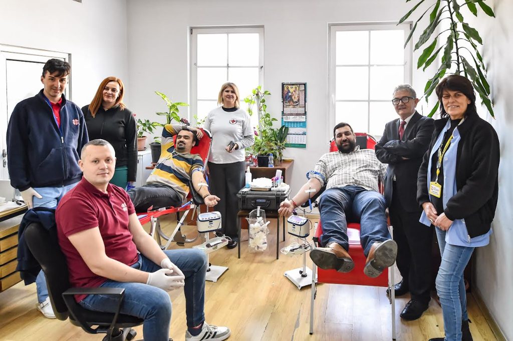 ПОЦ организираше крводарителска акција