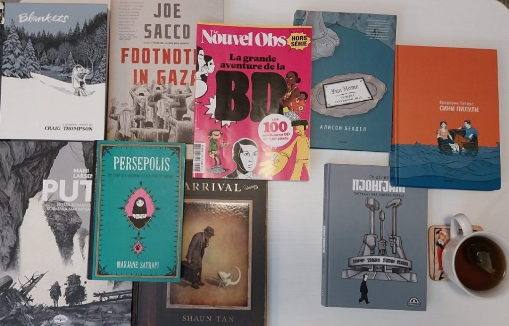 Само три од стоте најдобри стрипови на 21-от век се преведени на македонски јазик