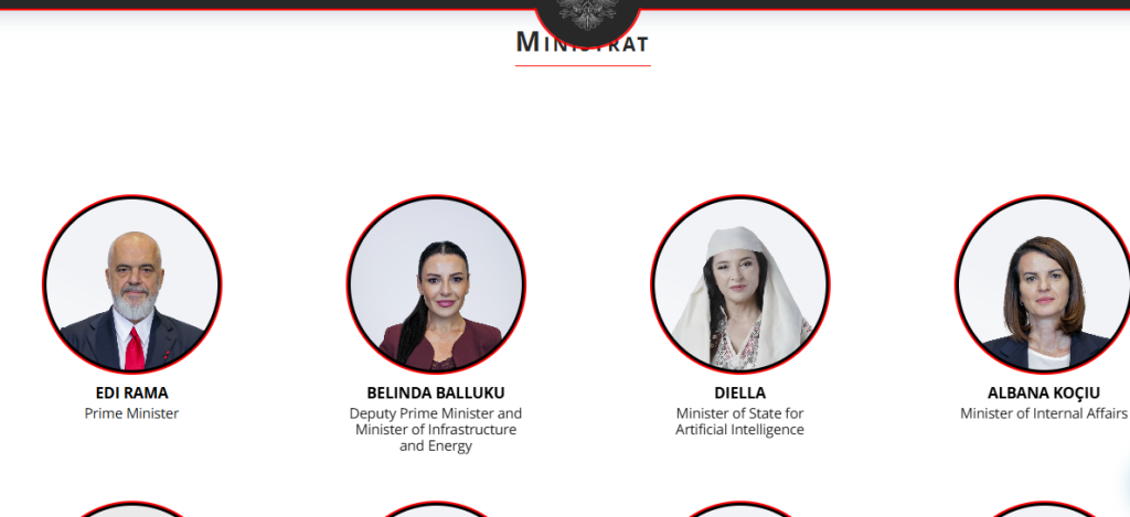 Албанската актерка Анила Биша ја тужи владата за користење на нејзиното лице и глас за креирање на виртуелната министерка Диела