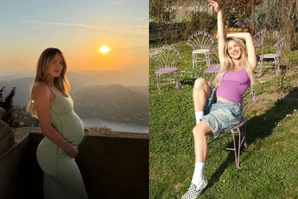 (Фото/Видео) Најубавата водителка во секси издание ги одбројува деновите до породувањето