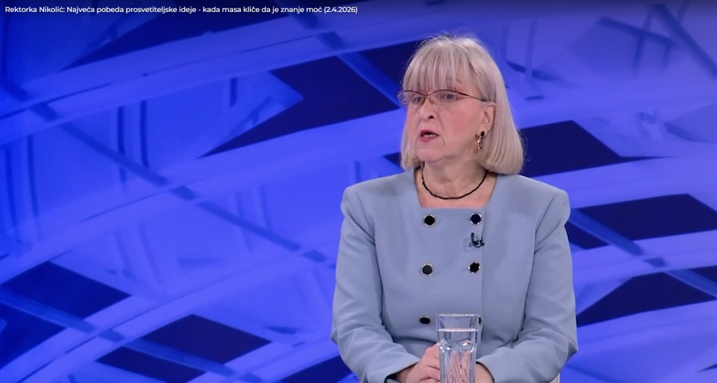 Ректорката Николиќ предупредува дека се дискредитираат универзитетите во Србија