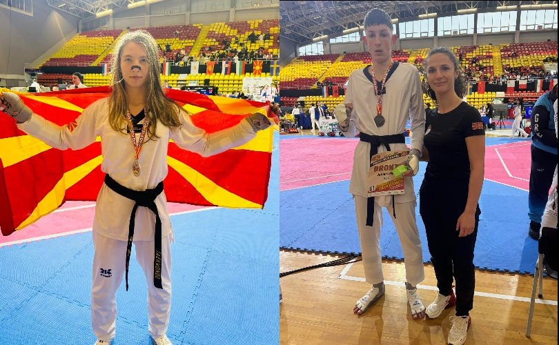 Сребро и бронза за Македонија на првиот ден на Скопје Опен Г1